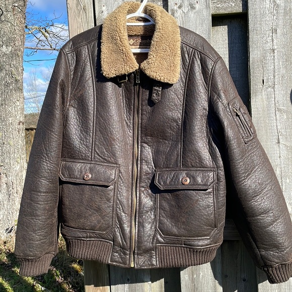 Columbia Other - Columbia aviator jacket size L